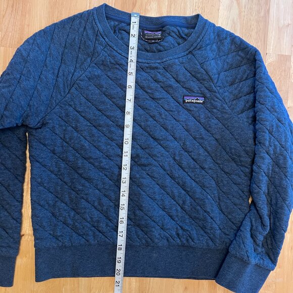 Patagonia Organic Cotton Quilt Crew Womens XS - Picture 3 of 8